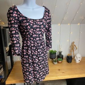 Divided | floral mini dress